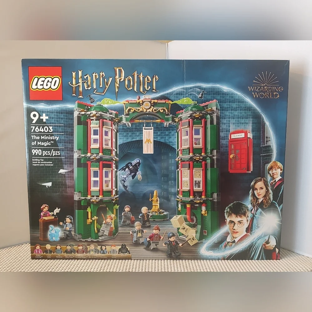 Lego Harry Potter 76403 The Ministry of Magic NWT Building Toy Set